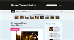 Desktop Screenshot of hanoi-travelguide.blogspot.com