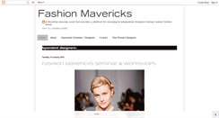 Desktop Screenshot of fashionmavericksblog.blogspot.com