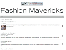 Tablet Screenshot of fashionmavericksblog.blogspot.com