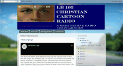 Desktop Screenshot of christiancartoonradio.blogspot.com