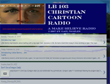 Tablet Screenshot of christiancartoonradio.blogspot.com