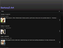 Tablet Screenshot of bartoszz-art.blogspot.com