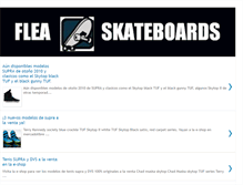 Tablet Screenshot of fleaskateboards.blogspot.com