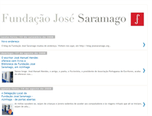 Tablet Screenshot of fundjosesaramago.blogspot.com