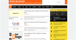 Desktop Screenshot of kode-blogger.blogspot.com