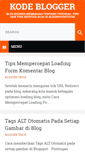 Mobile Screenshot of kode-blogger.blogspot.com