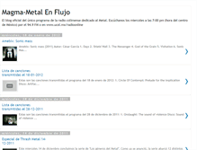 Tablet Screenshot of magma-metalenflujo.blogspot.com