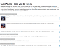Tablet Screenshot of cult-movies.blogspot.com