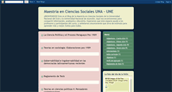 Desktop Screenshot of cienciassocialesune.blogspot.com