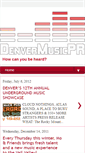 Mobile Screenshot of denvermusicpr.blogspot.com