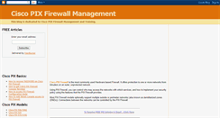 Desktop Screenshot of pixfirewallmanagement.blogspot.com