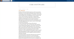 Desktop Screenshot of crmsoftwaresss.blogspot.com