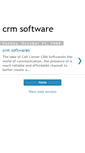 Mobile Screenshot of crmsoftwaresss.blogspot.com