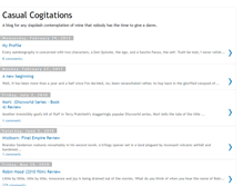 Tablet Screenshot of casualcogitations.blogspot.com