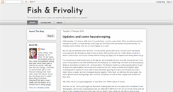 Desktop Screenshot of fishandfrivolity.blogspot.com