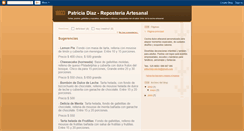 Desktop Screenshot of patriciadiazreposteria.blogspot.com