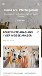 Mobile Screenshot of horses-joartcologne.blogspot.com