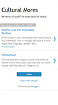 Mobile Screenshot of culturalmores.blogspot.com