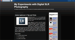 Desktop Screenshot of learnslrphotography.blogspot.com