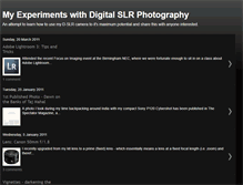 Tablet Screenshot of learnslrphotography.blogspot.com