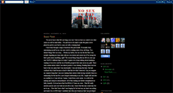 Desktop Screenshot of nosexinthebigcity.blogspot.com