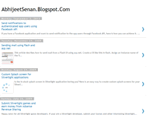 Tablet Screenshot of abhijeetsenan.blogspot.com