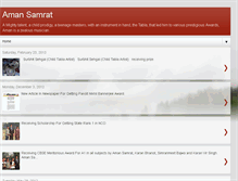 Tablet Screenshot of amansamrat.blogspot.com