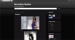 Desktop Screenshot of favoritosfashion.blogspot.com