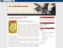 Tablet Screenshot of itsonlyaboutbooks.blogspot.com