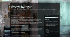 Desktop Screenshot of essaysbyrogue.blogspot.com