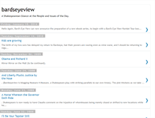 Tablet Screenshot of bardseyeviewblog.blogspot.com