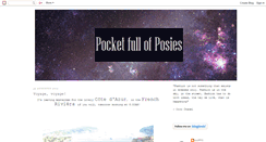 Desktop Screenshot of pocket-fullof-posies.blogspot.com