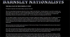 Desktop Screenshot of barnsley-nationalists.blogspot.com