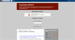 Desktop Screenshot of examinationresult.blogspot.com