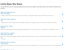 Tablet Screenshot of littledoessheknowdotdotdot.blogspot.com