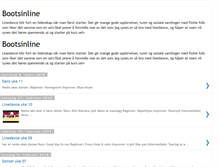 Tablet Screenshot of bootsinline.blogspot.com