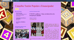 Desktop Screenshot of conselhotutelarpopularemancipador.blogspot.com