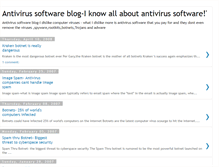 Tablet Screenshot of antivirusjoe.blogspot.com