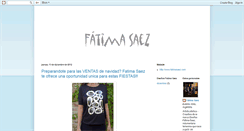 Desktop Screenshot of fatimasaez.blogspot.com