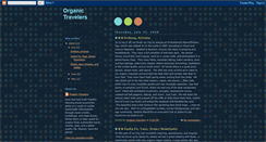 Desktop Screenshot of organictravelers.blogspot.com