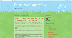 Desktop Screenshot of famososepaparazzis.blogspot.com