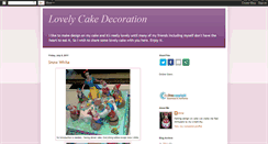 Desktop Screenshot of lovelycakedesign.blogspot.com