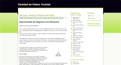 Desktop Screenshot of miravideosyoutube.blogspot.com