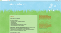 Desktop Screenshot of akat-historie.blogspot.com