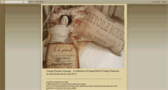 Desktop Screenshot of cottagepanacheantiques.blogspot.com