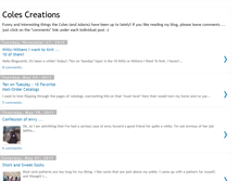 Tablet Screenshot of colescreations.blogspot.com