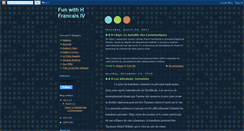 Desktop Screenshot of funwithhfrancaisiv.blogspot.com