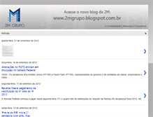 Tablet Screenshot of 2mconsultores.blogspot.com