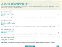 Tablet Screenshot of labrujuladelemprendedor.blogspot.com