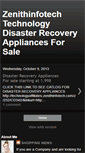 Mobile Screenshot of disasterrecoveryappliances.blogspot.com